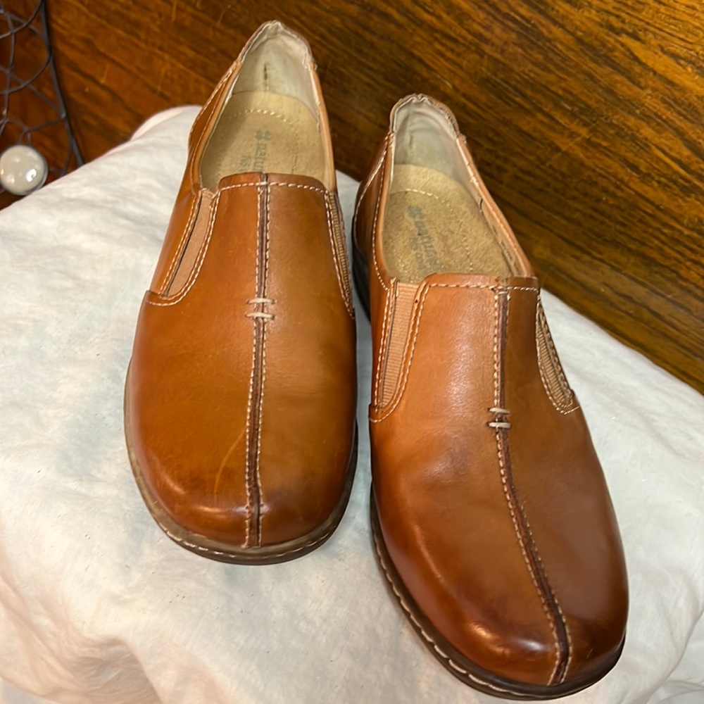 NATURALIZER N5 COMFORT NATURAL LEATHER MALVINA  SLIP ON SHOES